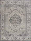 Hauteloom Tigris TGS2315 Gray Machine Made Polypropylene Rug