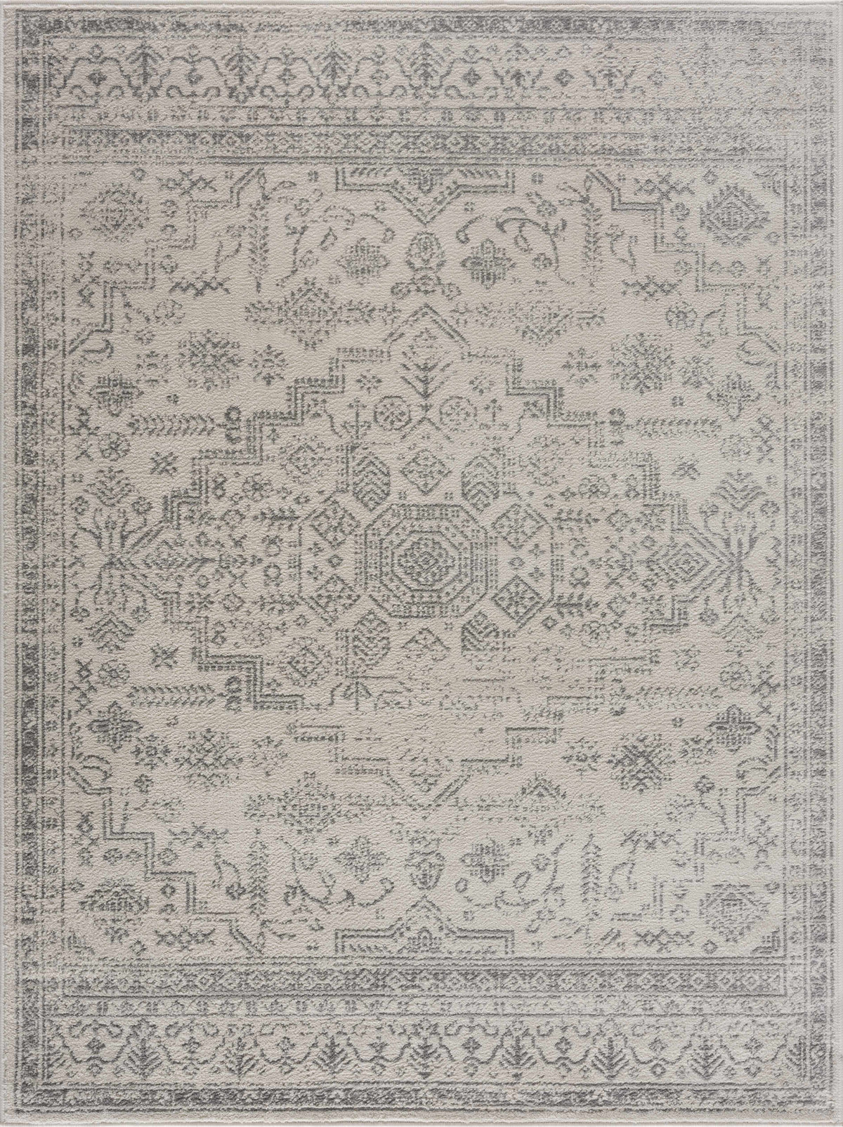 Hauteloom Tigris TGS2323 Ivory Machine Made Polypropylene Rug
