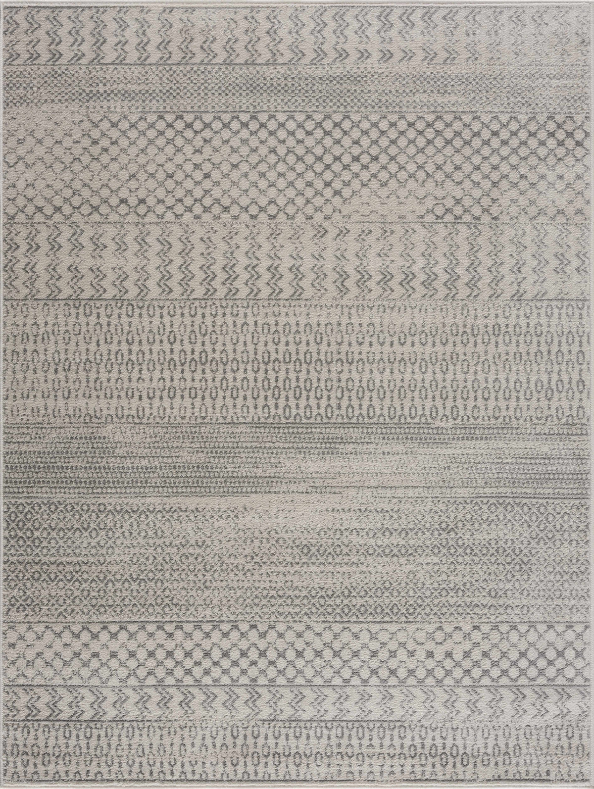 Hauteloom Tigris TGS2318 Ivory Machine Made Polypropylene Rug