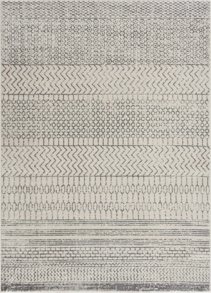 Hauteloom MARASH KMRSH4610 Gray Machine Made Polypropylene Rug