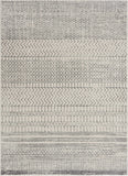 Hauteloom MARASH KMRSH4610 Gray Machine Made Polypropylene Rug