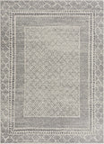Hauteloom MARASH KMRSH4611 Gray Machine Made Polypropylene Rug