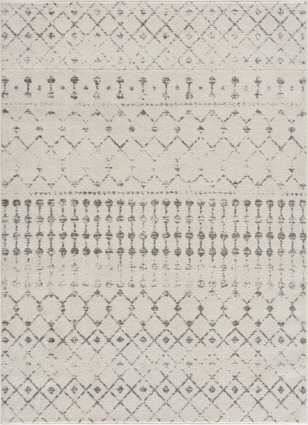 Hauteloom MARASH KMRSH4606 Gray Machine Made Polypropylene Rug