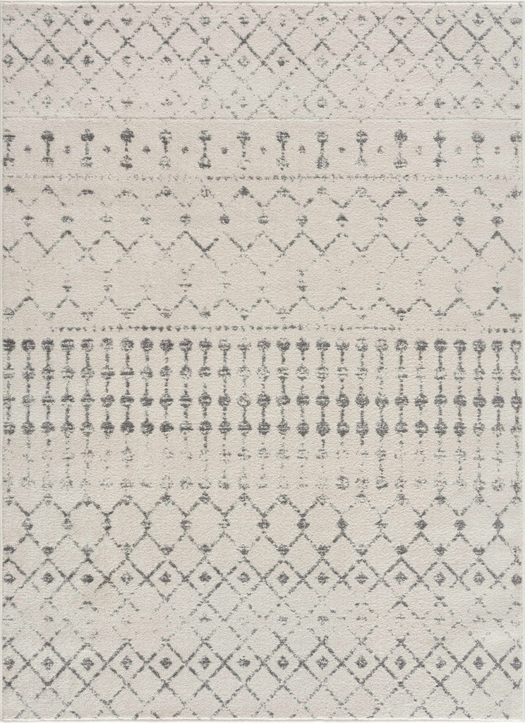 Hauteloom MARASH KMRSH4606 Gray Machine Made Polypropylene Rug