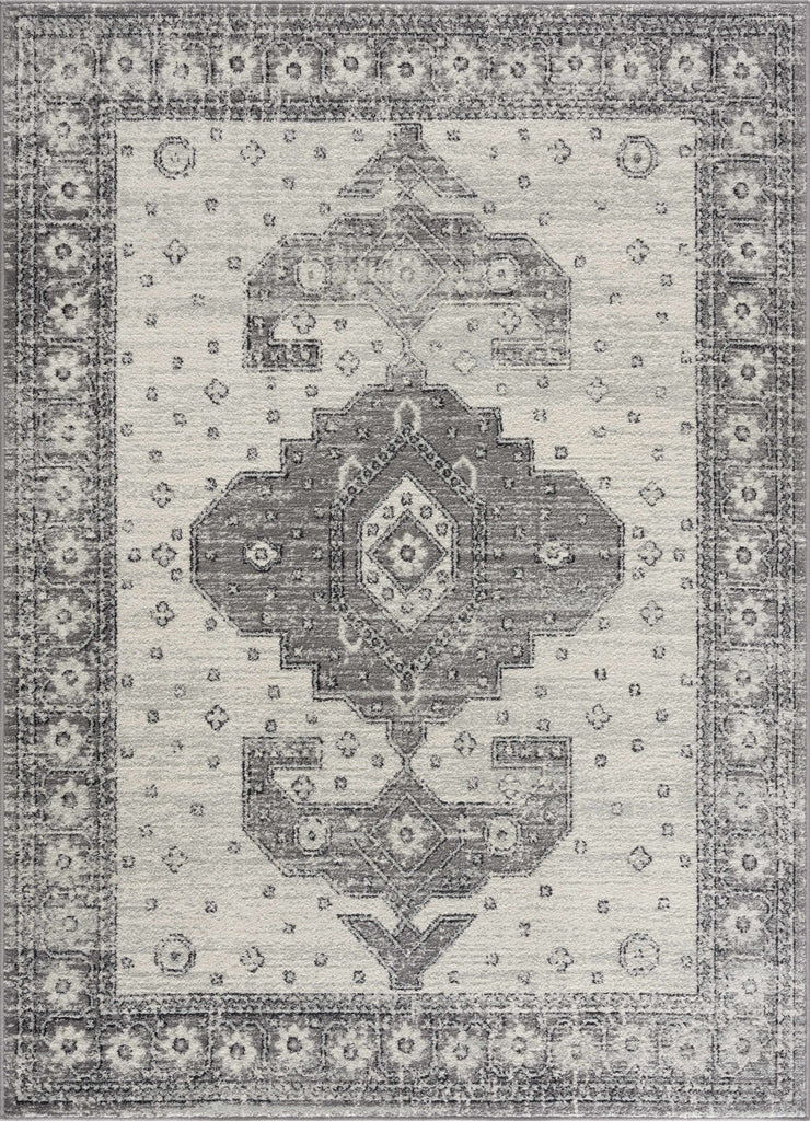 Hauteloom MARASH KMRSH4605 Gray Machine Made Polypropylene Rug