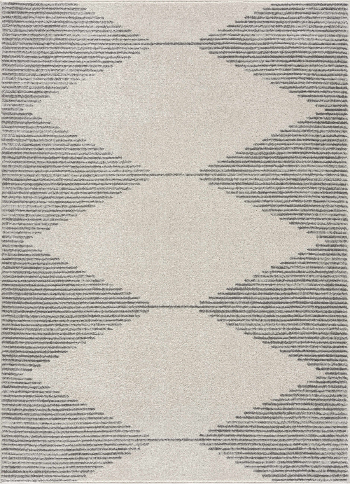 Hauteloom MARASH KMRSH4613 Gray Machine Made Polypropylene Rug