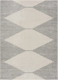 Hauteloom MARASH KMRSH4613 Gray Machine Made Polypropylene Rug