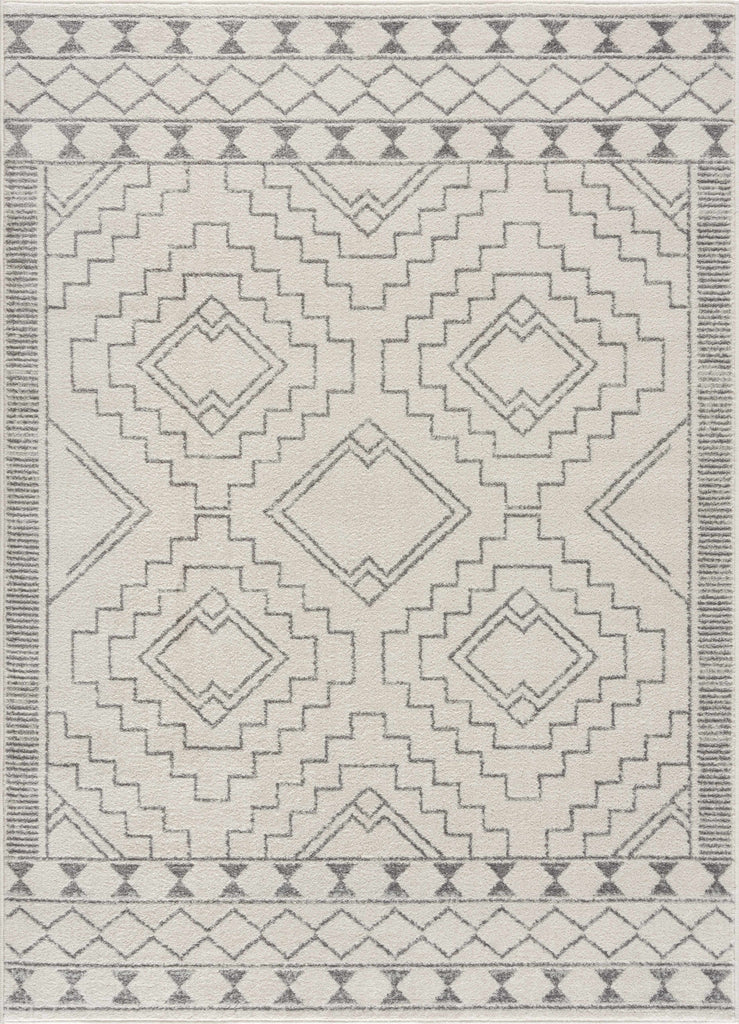 Hauteloom Limited Edition KMRSH4614 Gray Machine Made Polypropylene Rug