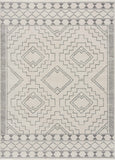 Hauteloom Limited Edition KMRSH4614 Gray Machine Made Polypropylene Rug