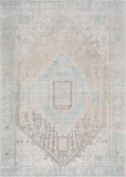 Hauteloom Baloy BALO Denim Machine Made Polyester Rug
