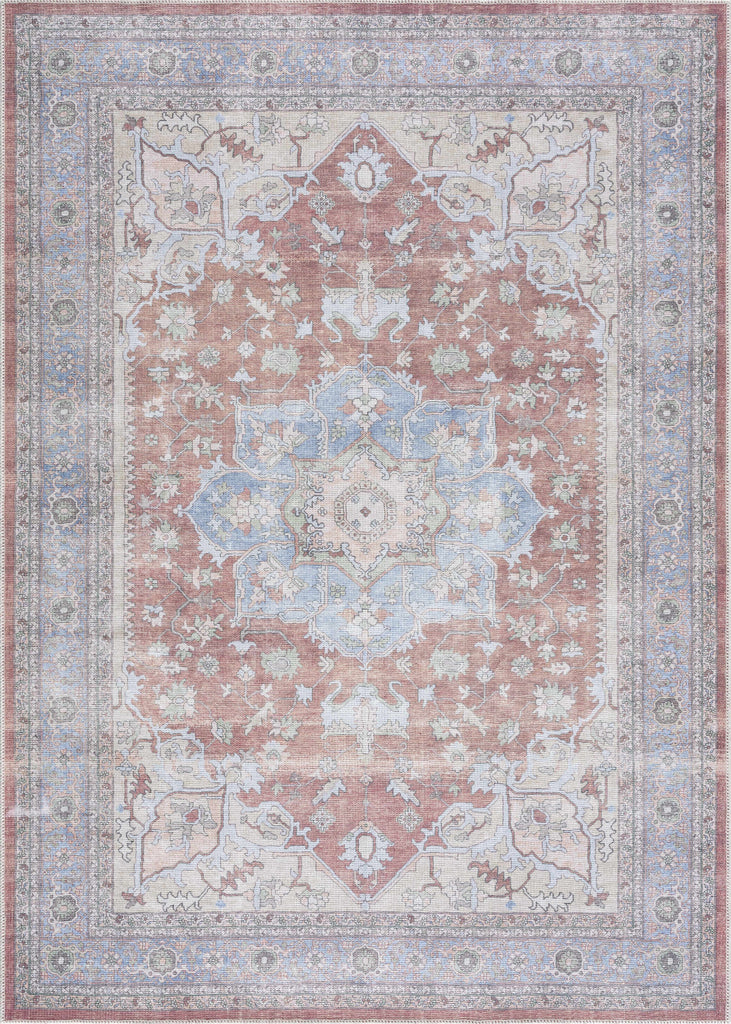 Hauteloom Bagamanoc BAGAM Denim Machine Made Polyester Rug