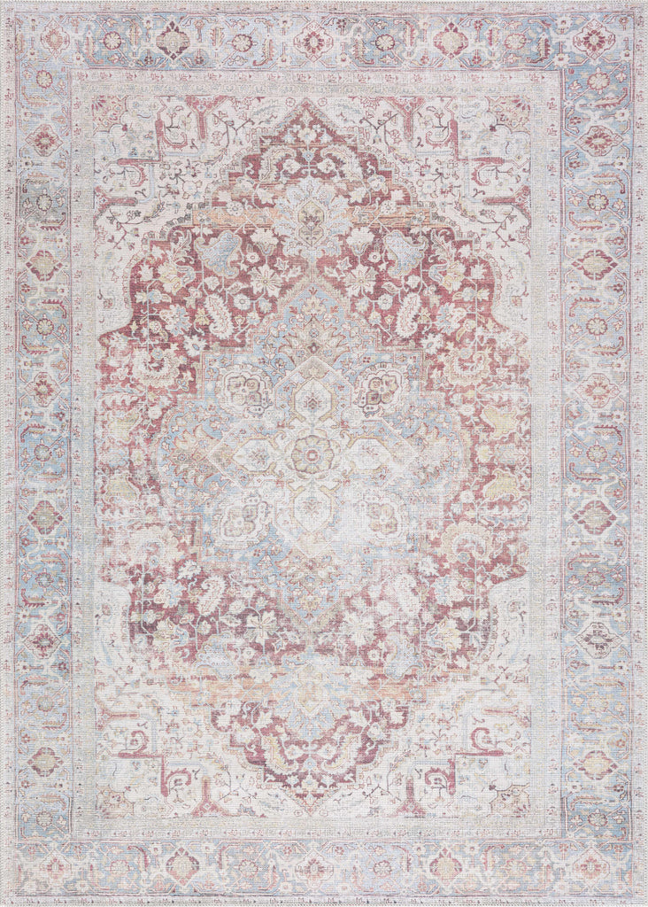 Hauteloom Leeston LEEST Cream Machine Made Polyester Rug