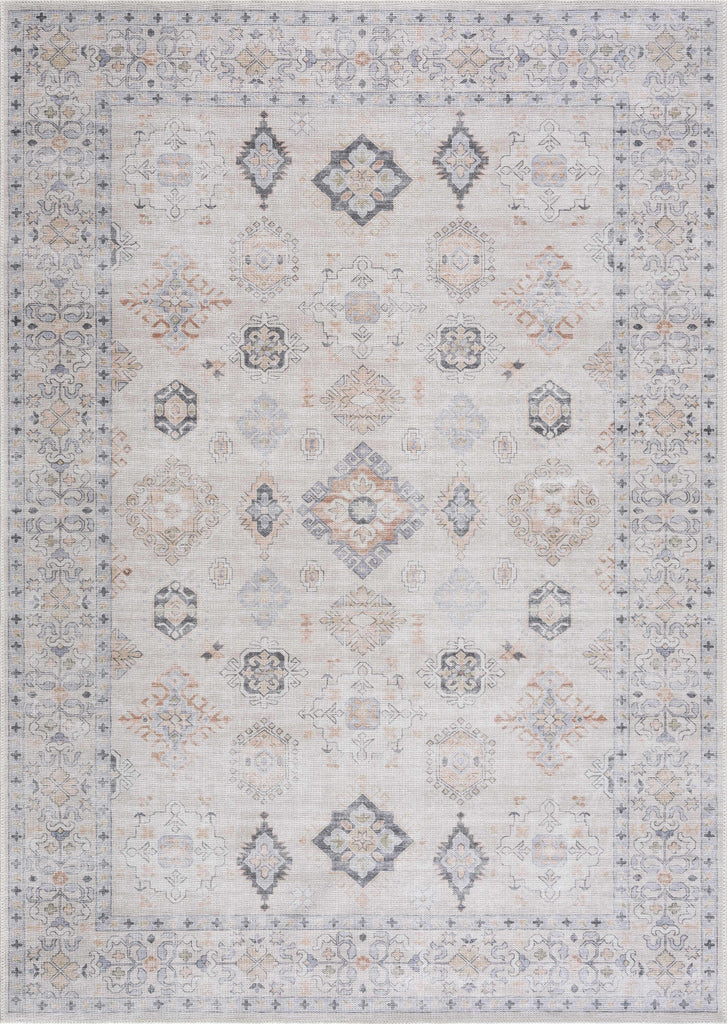 Hauteloom Beckett BCKT Beige Machine Made Polyester Rug