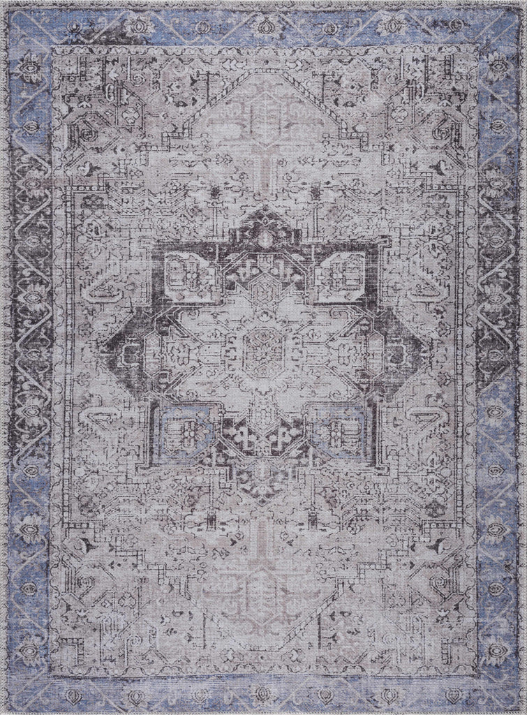 Hauteloom Rini RINI Beige Machine Made Cotton Rug