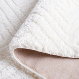 safavieh clearance tahoe shag tho652a white rug