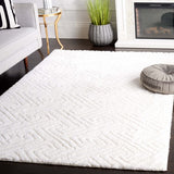 safavieh clearance tahoe shag tho652a white rug