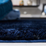 safavieh clearance tahoe shag tho670n navy rug