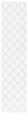 safavieh clearance tahoe shag tho675a white rug
