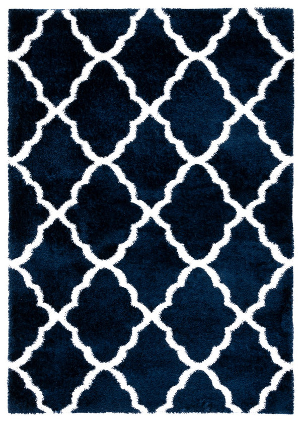 safavieh clearance tahoe shag tho675n navy rug