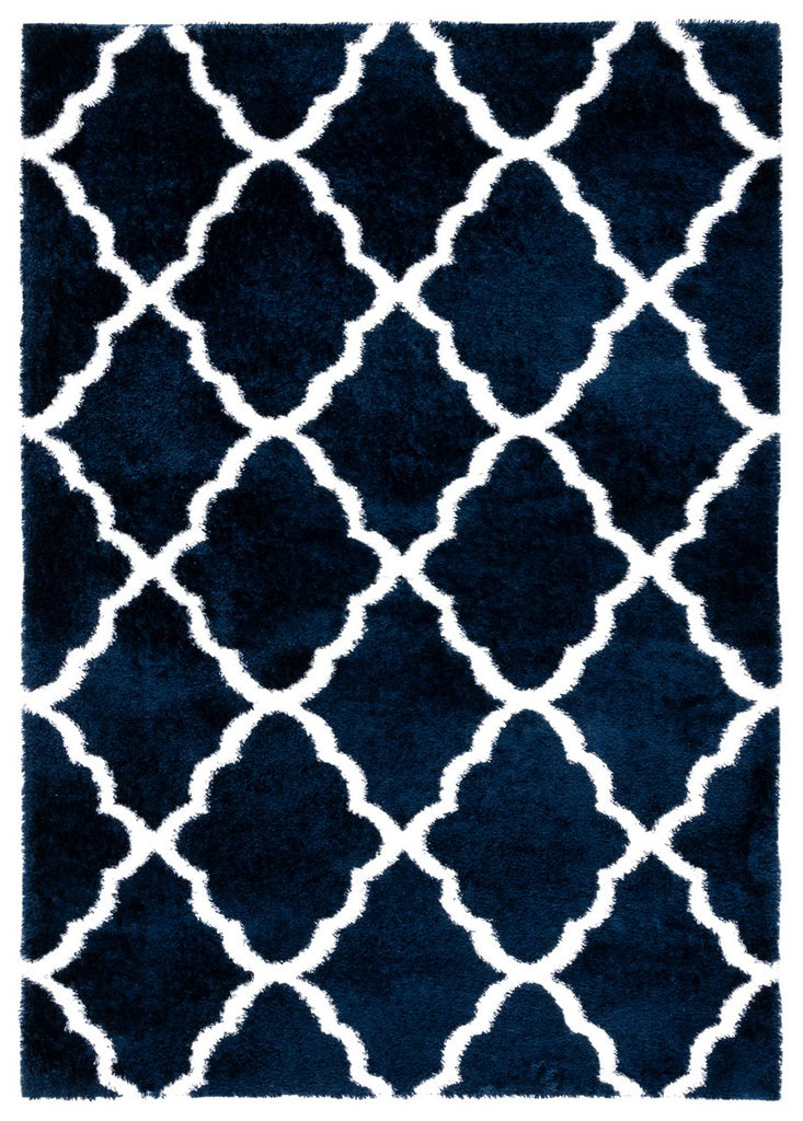 safavieh clearance tahoe shag tho675n navy rug