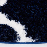 safavieh clearance tahoe shag tho675n navy rug