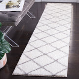 safavieh clearance tahoe shag tho676a white rug