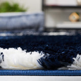 safavieh clearance tahoe shag tho676n navy rug