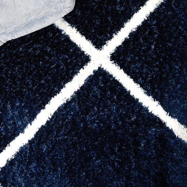 safavieh clearance tahoe shag tho676n navy rug