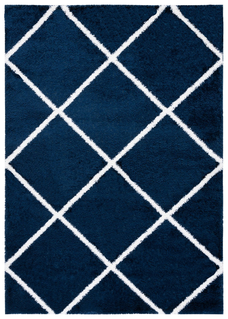 safavieh clearance tahoe shag tho676n navy rug