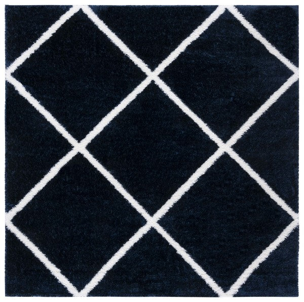safavieh clearance tahoe shag tho676n navy rug