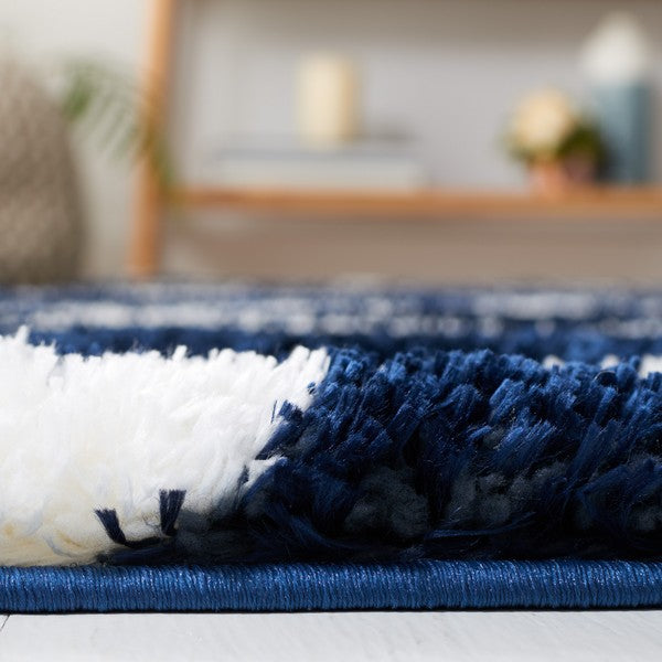 safavieh clearance tahoe shag tho677n navy rug
