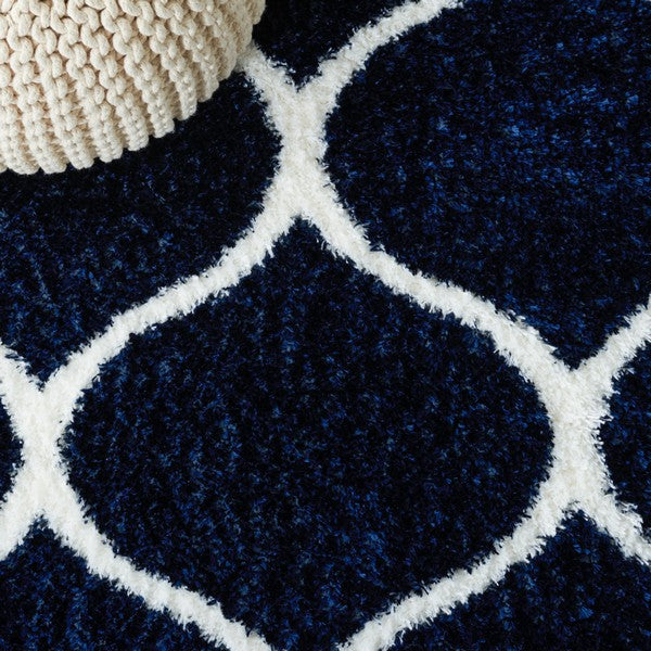 safavieh clearance tahoe shag tho677n navy rug
