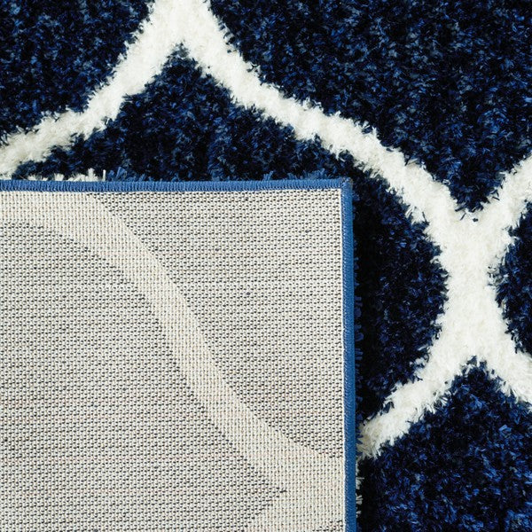 safavieh clearance tahoe shag tho677n navy rug