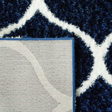 safavieh clearance tahoe shag tho677n navy rug