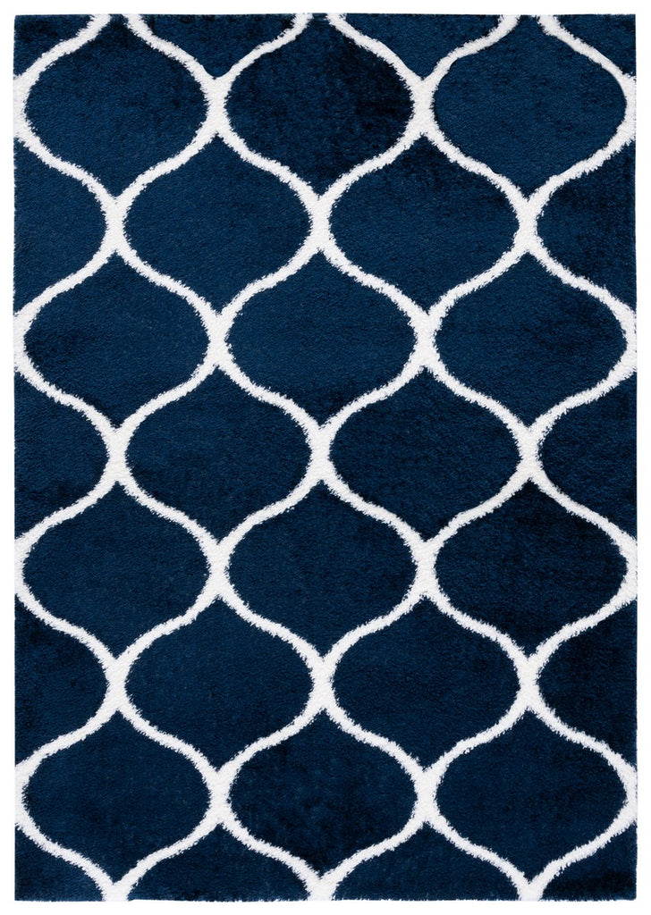 safavieh clearance tahoe shag tho677n navy rug
