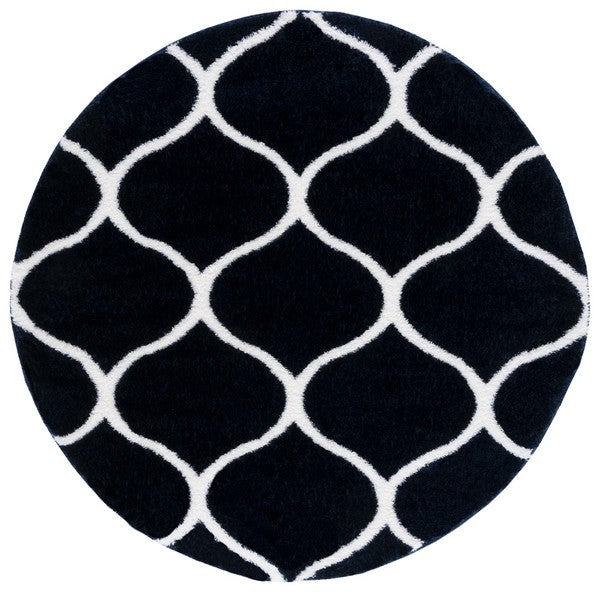 safavieh clearance tahoe shag tho677n navy rug