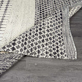 Hauteloom Tideswell TIDE Black Woven/Flatwoven Wool Rug