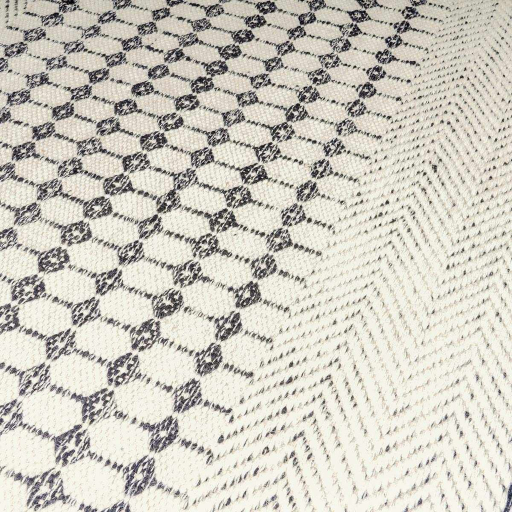 Hauteloom Tideswell TIDE Black Woven/Flatwoven Wool Rug