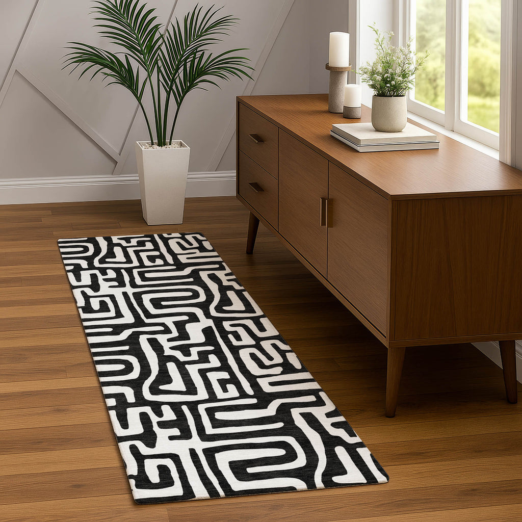 dalyn the reserve tr1 black rug