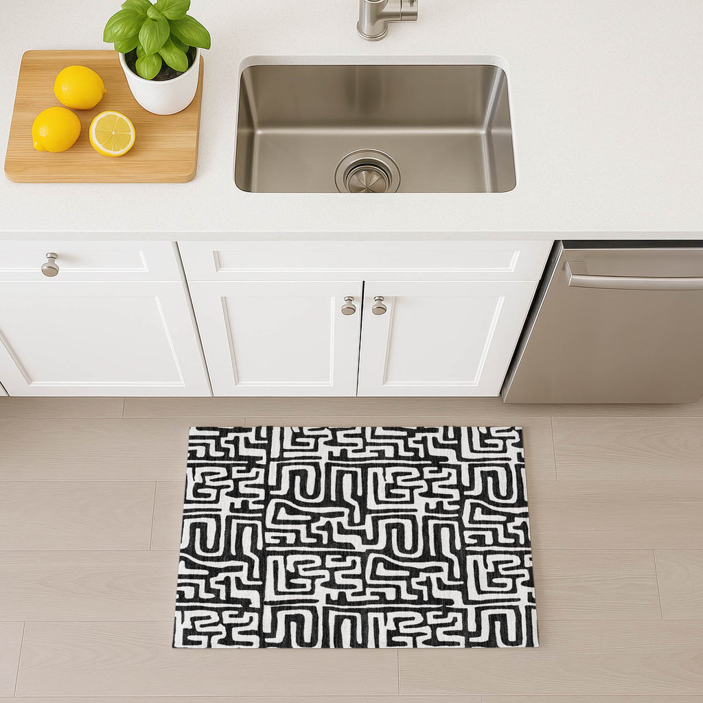 dalyn the reserve tr1 black rug