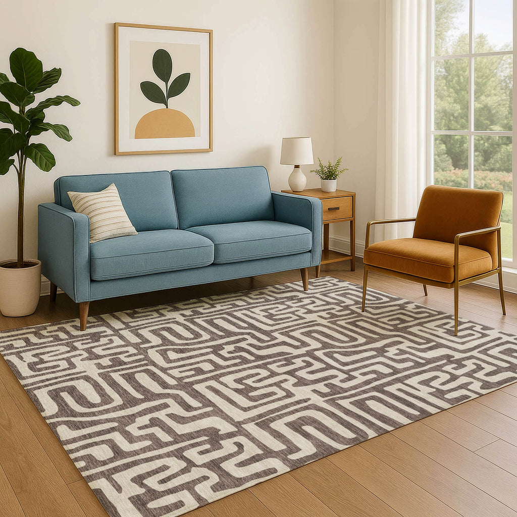 dalyn the reserve tr1 chocolate rug