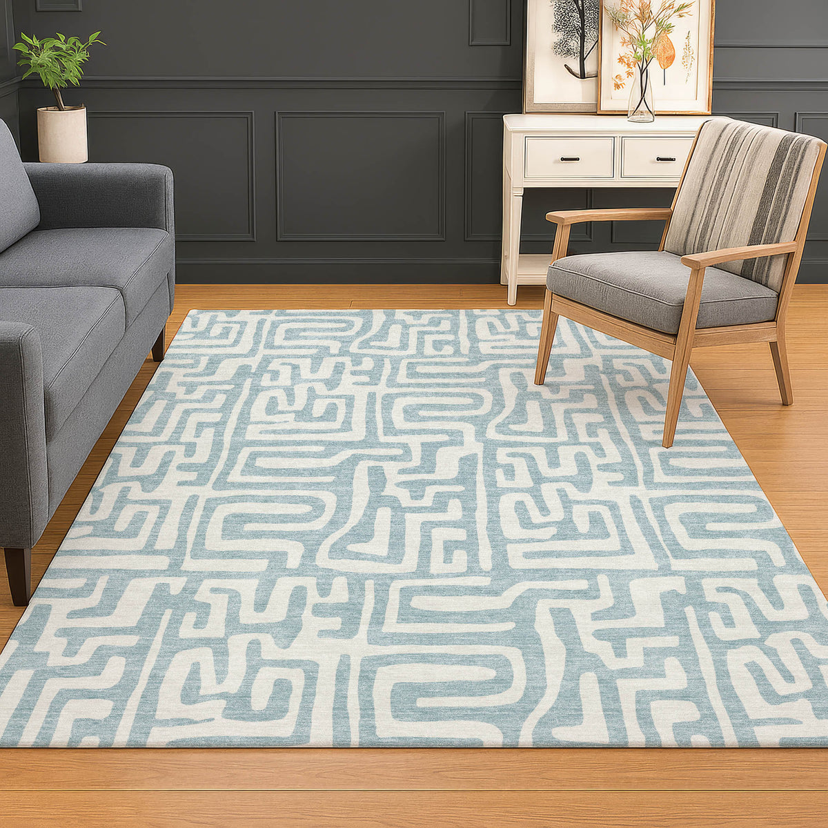 dalyn the reserve tr1 denim rug