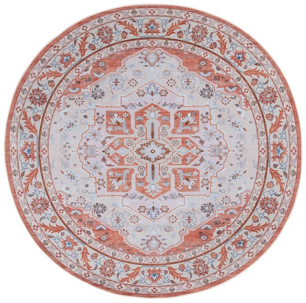 safavieh clearance tucson tsn118q rust rug