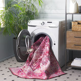 safavieh clearance tucson tsn206q burgundy rug