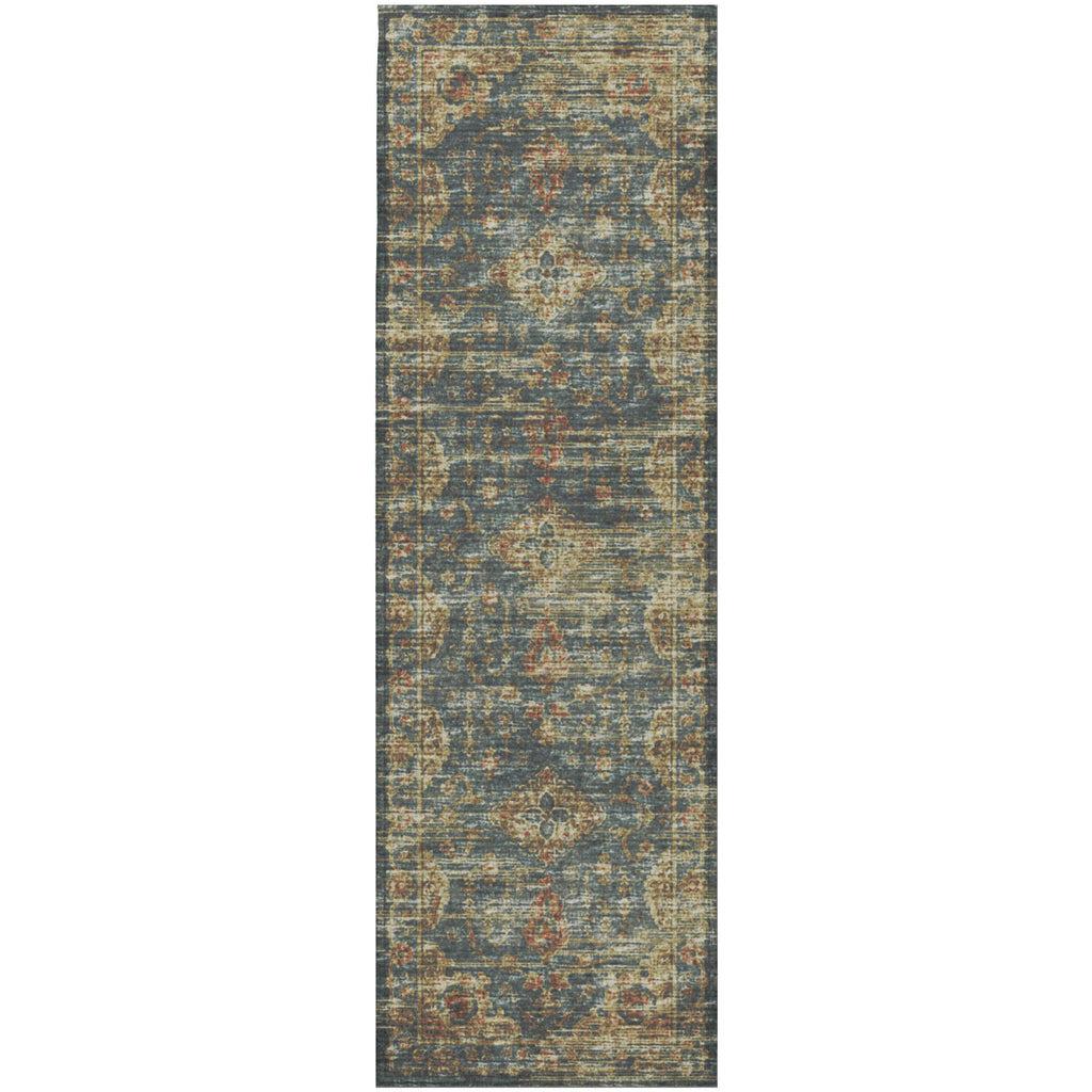 dalyn tuscany tu13 teal rug