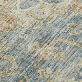 dalyn tuscany tu13 teal rug