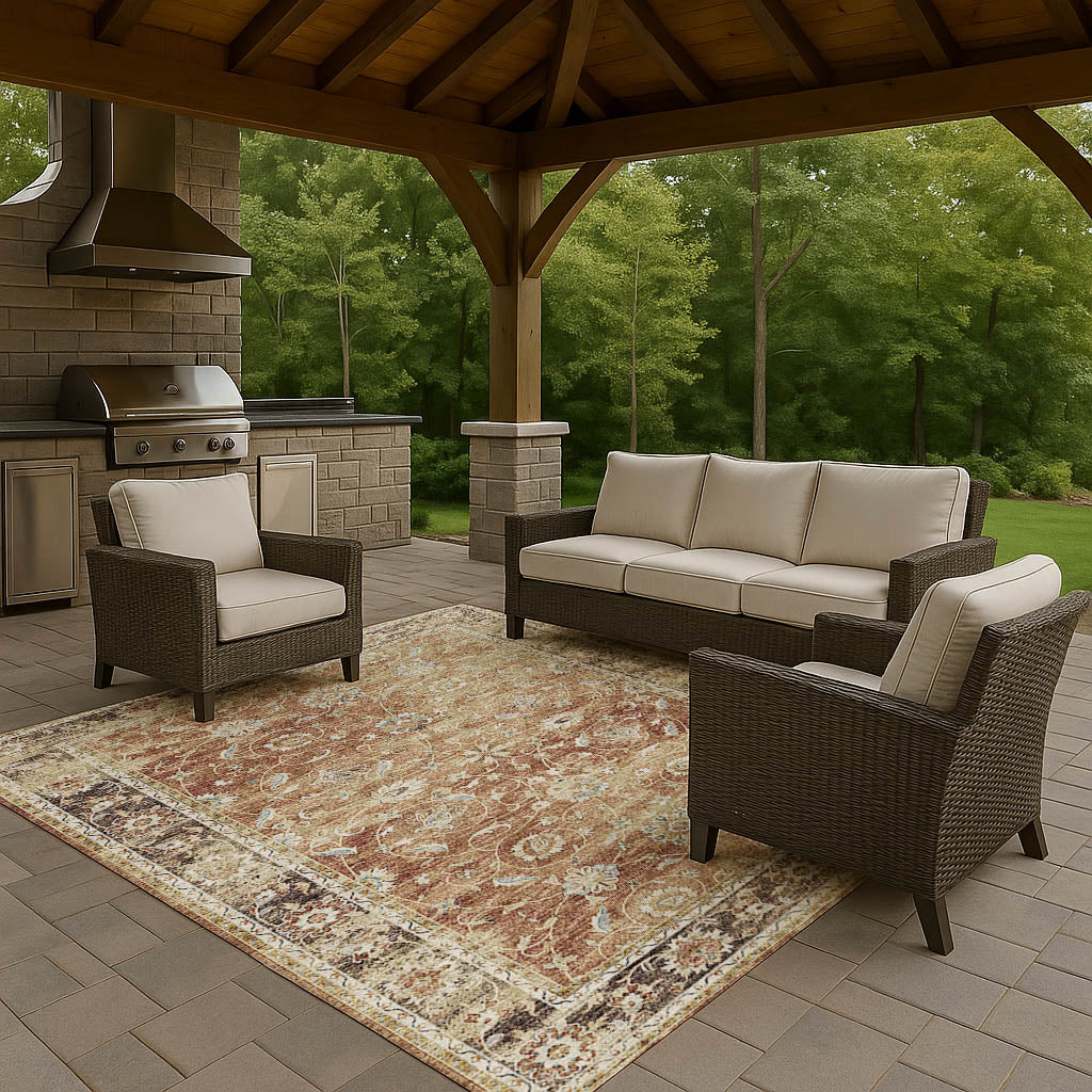 dalyn tuscany tu14 paprika rug