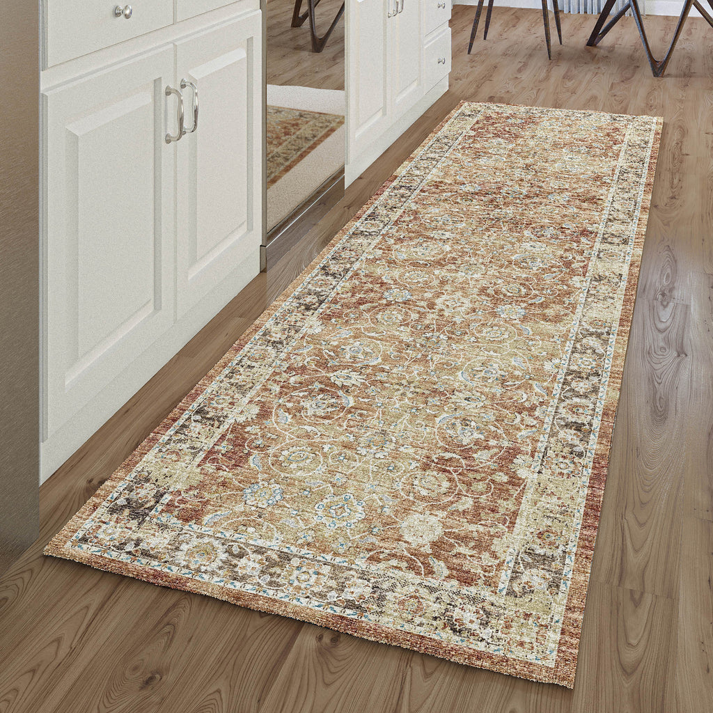 dalyn tuscany tu14 paprika rug