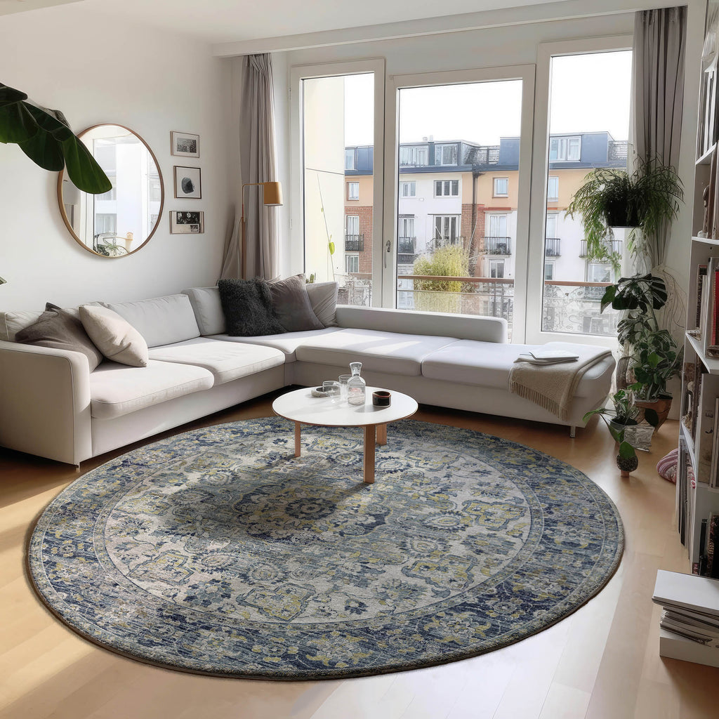 dalyn tuscany tu1 silver rug