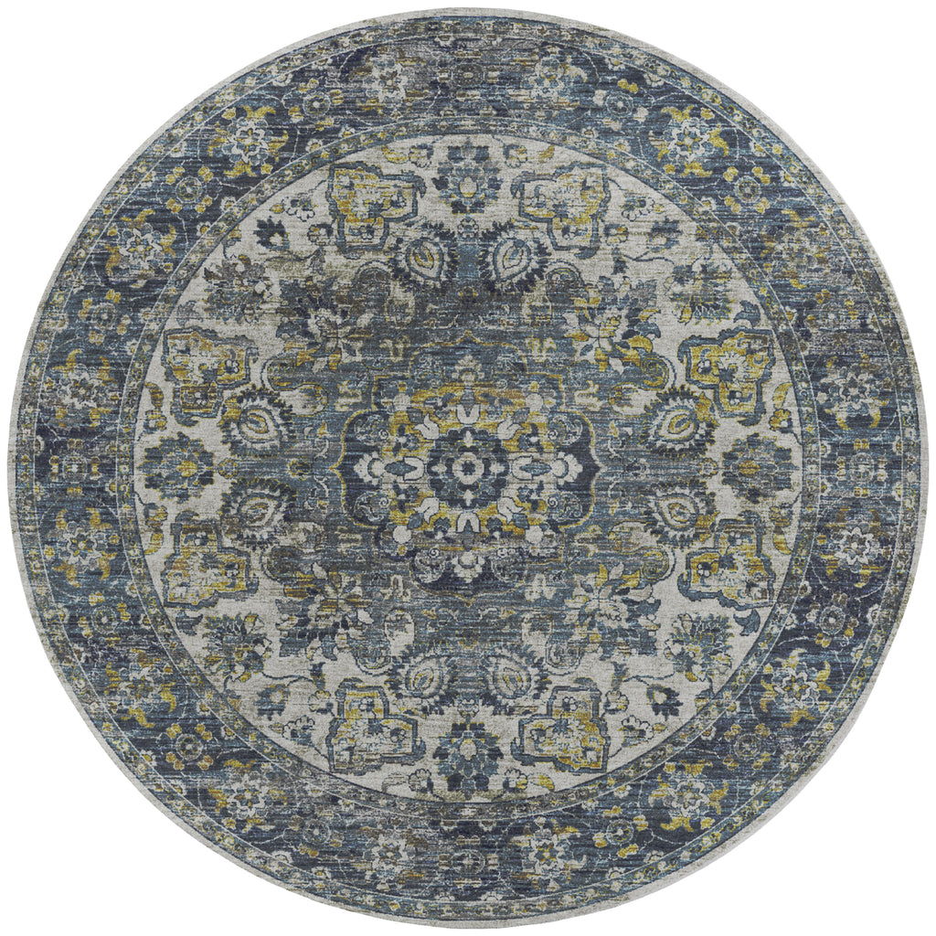 dalyn tuscany tu1 silver rug